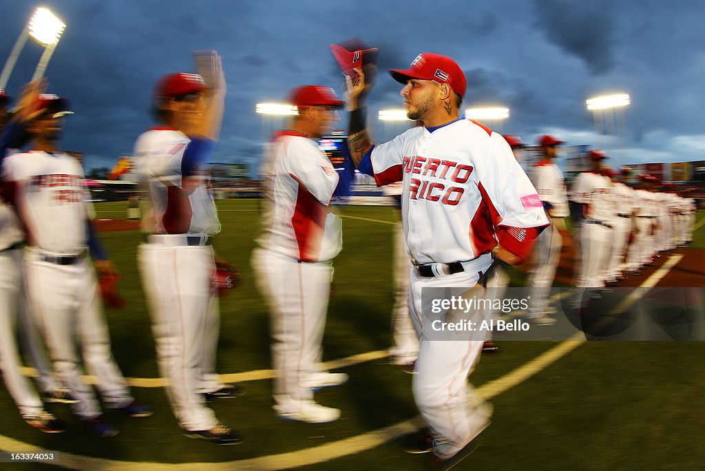 World Baseball Classic - Pool C - Spain v Puerto Rico