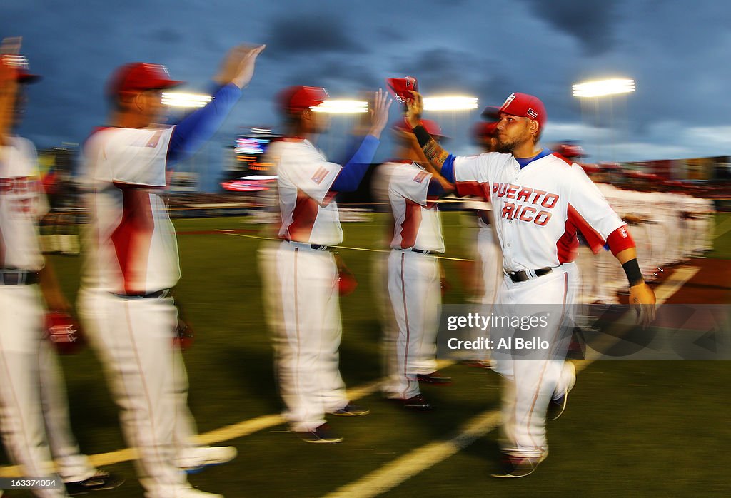 World Baseball Classic - Pool C - Spain v Puerto Rico