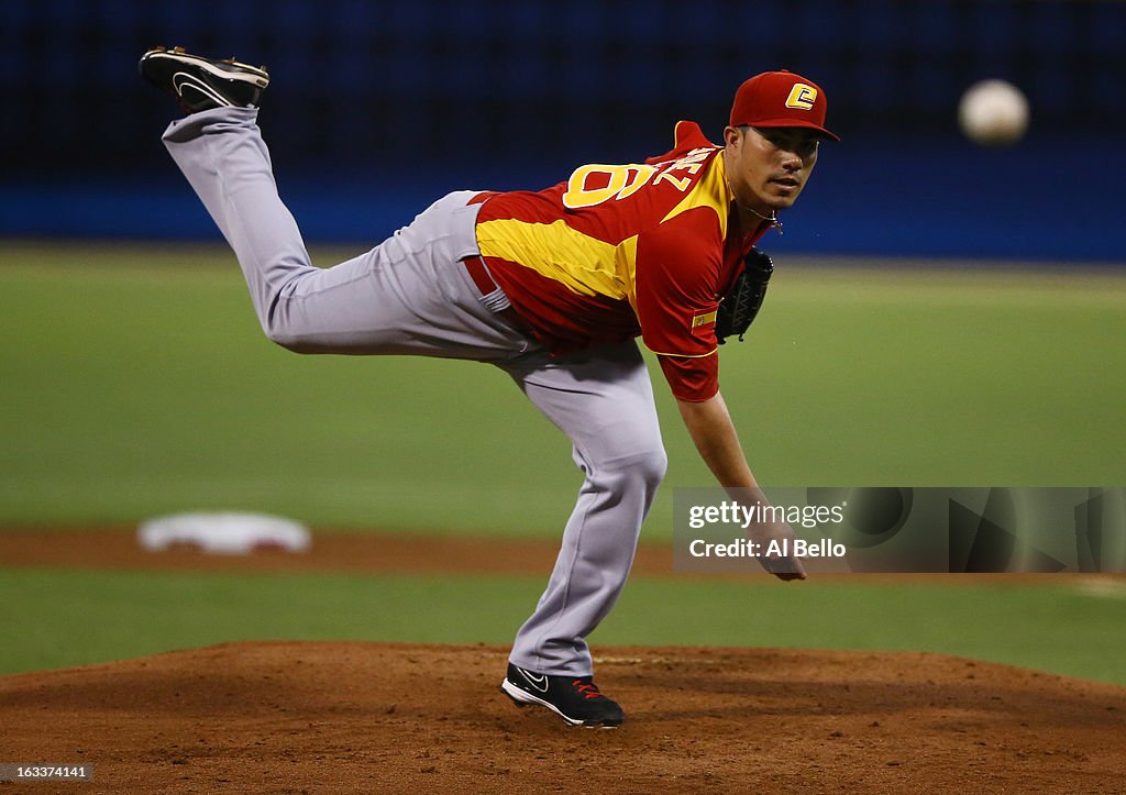 World Baseball Classic - Pool C - Spain v Puerto Rico