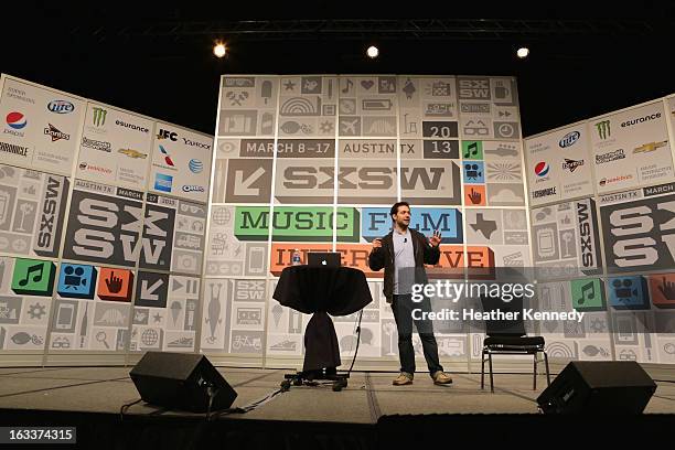 Entrepreneur Alexis Ohanian speaks at the Tales of US Entrepreneurship Beyond Silicon Valley panel during the 2013 SXSW Music, Film + Interactive...