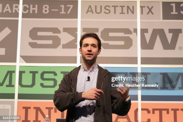 Entrepreneur Alexis Ohanian speaks at the Tales of US Entrepreneurship Beyond Silicon Valley panel during the 2013 SXSW Music, Film + Interactive...