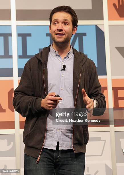 Entrepreneur Alexis Ohanian speaks at the Tales of US Entrepreneurship Beyond Silicon Valley panel during the 2013 SXSW Music, Film + Interactive...