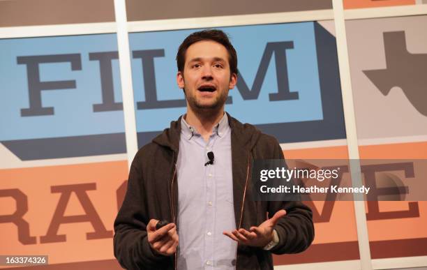 Entrepreneur Alexis Ohanian speaks at the Tales of US Entrepreneurship Beyond Silicon Valley panel during the 2013 SXSW Music, Film + Interactive...