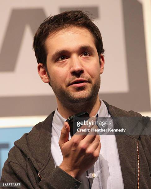 Entrepreneur Alexis Ohanian speaks at the Tales of US Entrepreneurship Beyond Silicon Valley panel during the 2013 SXSW Music, Film + Interactive...