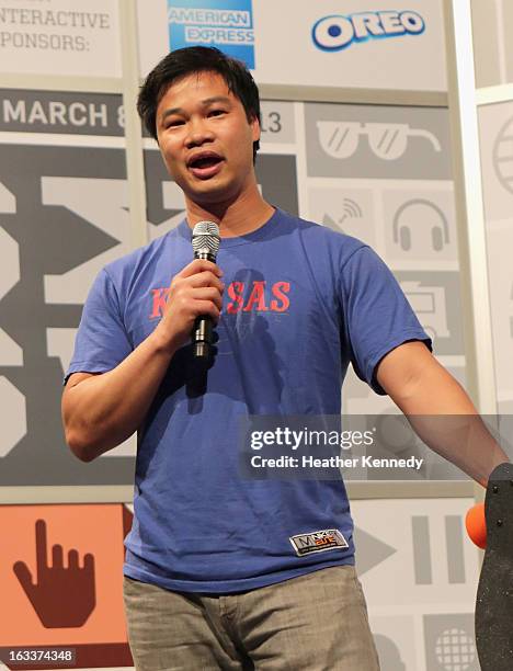 Matt Tran of "Boosted Boards" attends the Tales of US Entrepreneurship Beyond Silicon Valley panel during the 2013 SXSW Music, Film + Interactive...