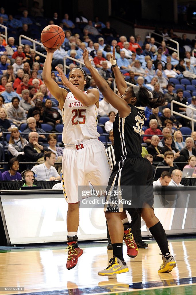 ACC Women's Basketball Tournament - Quarterfinals: Wake Forest v Maryland