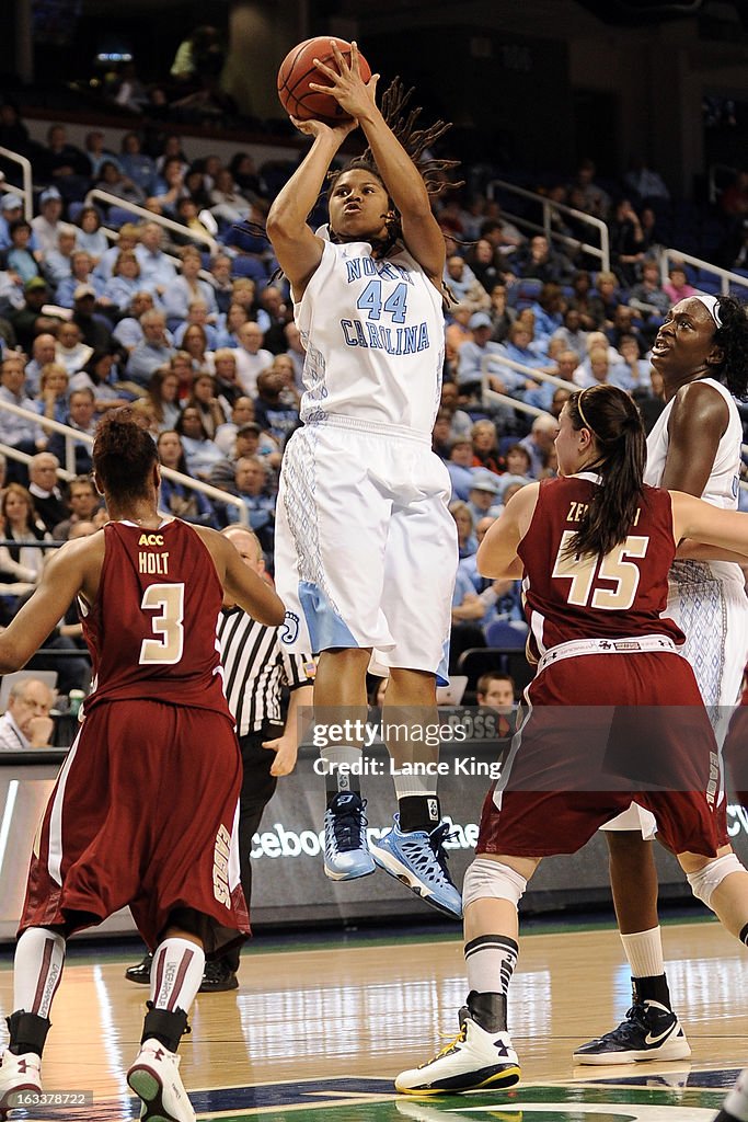 ACC Women's Basketball Tournament - Quarterfinals: Boston College v North Carolina