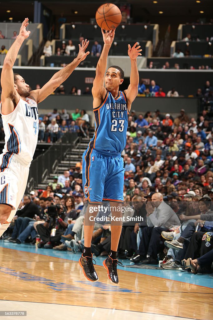 Oklahoma City Thunder v Charlotte Bobcats