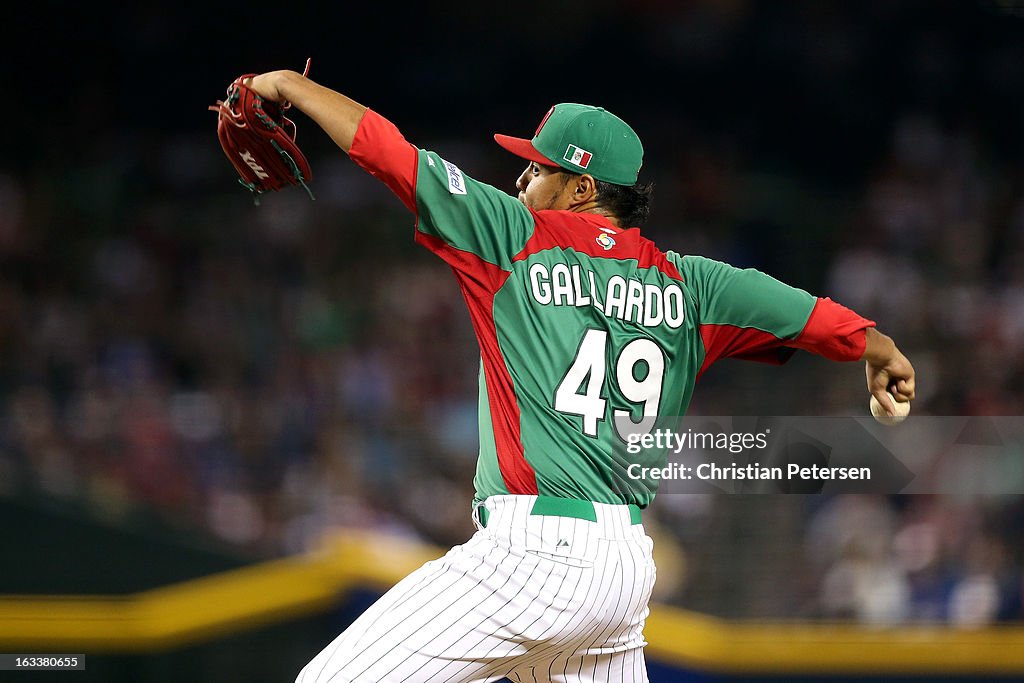 Mexico v United States - World Baseball Classic - First Round