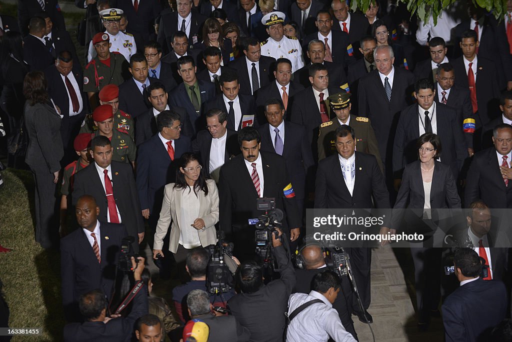 Venezuela Holds State Funeral For President Hugo Chavez