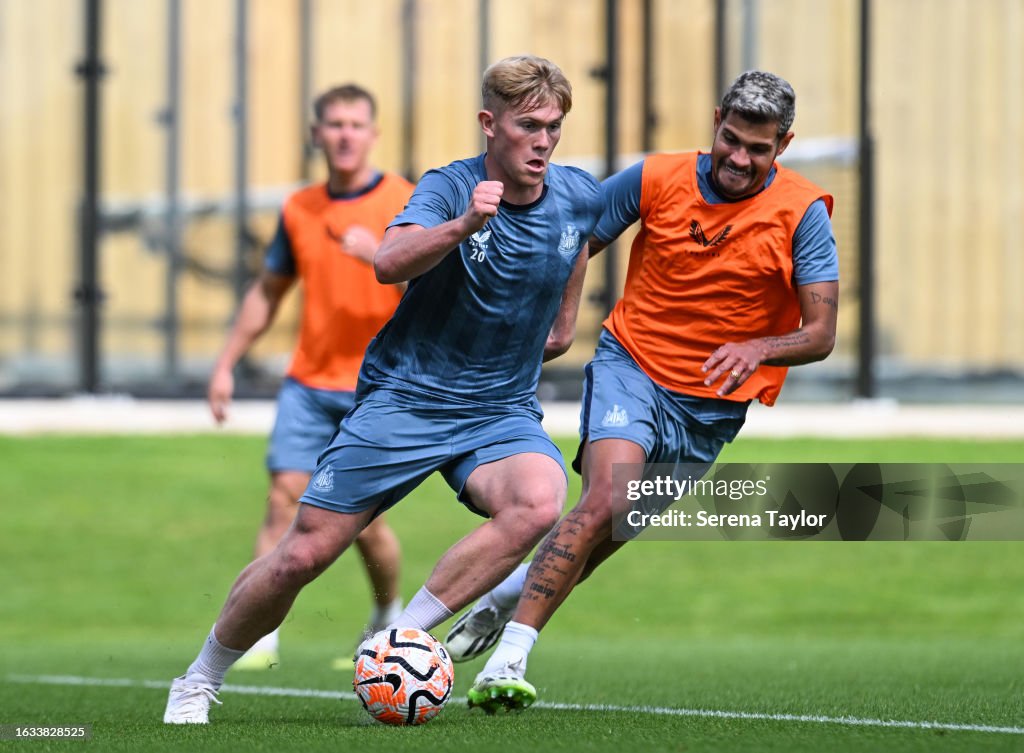 Newcastle United Training Session