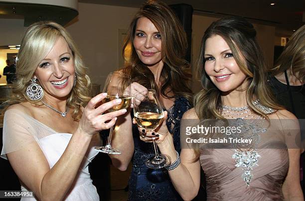 Jody Claman, Ronnie Negus and Mary Zilba attend the 2013 Canadian Screen Awards at Sony Centre for the Performing Arts on March 3, 2013 in Toronto,...