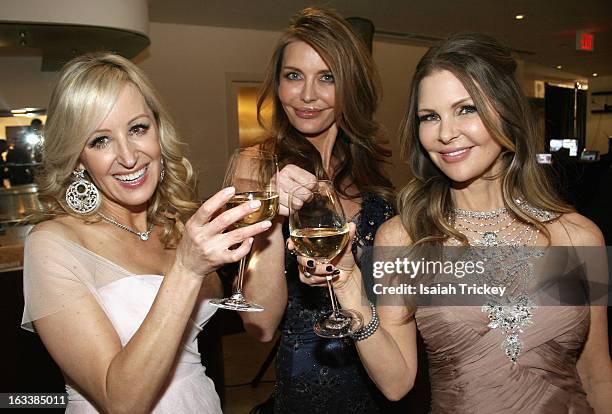 Jody Claman, Ronnie Negus and Mary Zilba attend the 2013 Canadian Screen Awards at Sony Centre for the Performing Arts on March 3, 2013 in Toronto,...