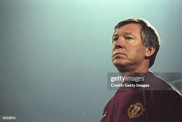 Portrait of Manchester United Manager Alex Ferguson \ Mandatory Credit: Allsport UK/Allsport