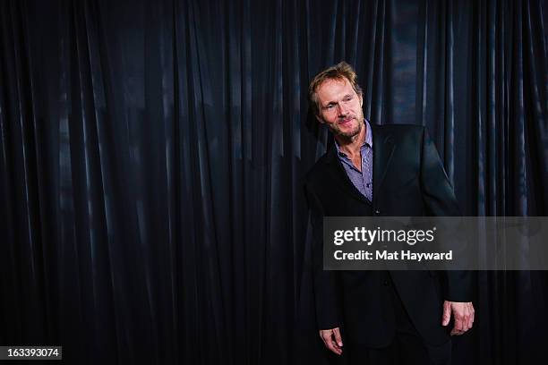 Tom Schanley arrives at Aston Manor on March 8, 2013 in Seattle, Washington.