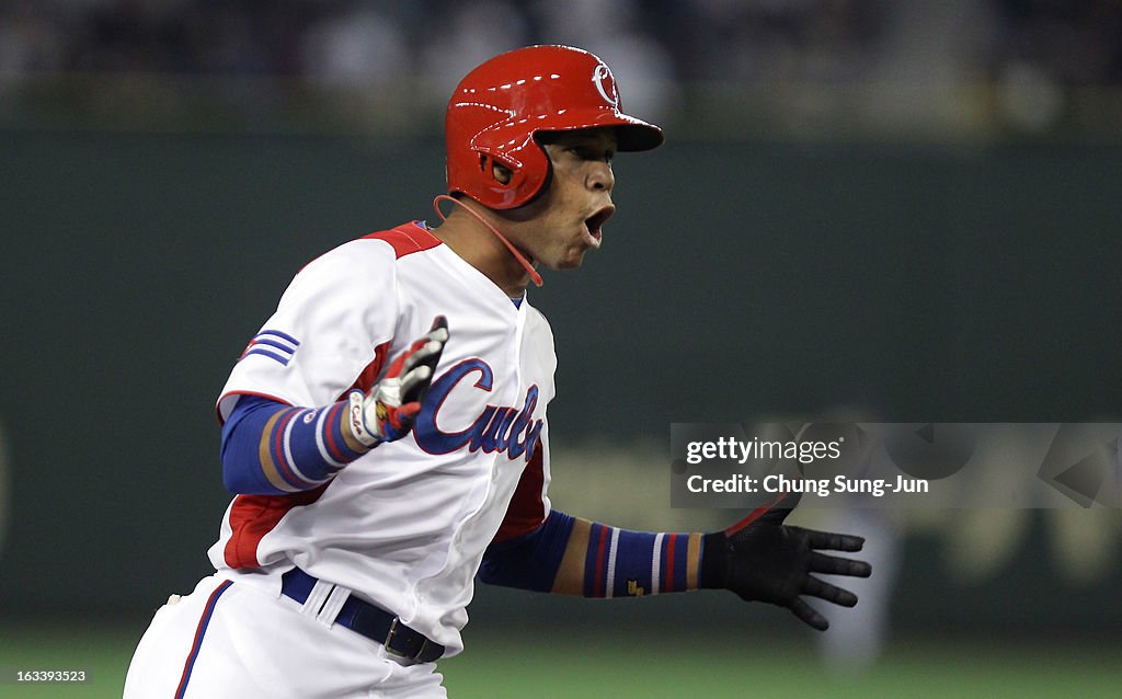 Chinese Taipei v Cuba - World Baseball Classic Second Round Pool 1