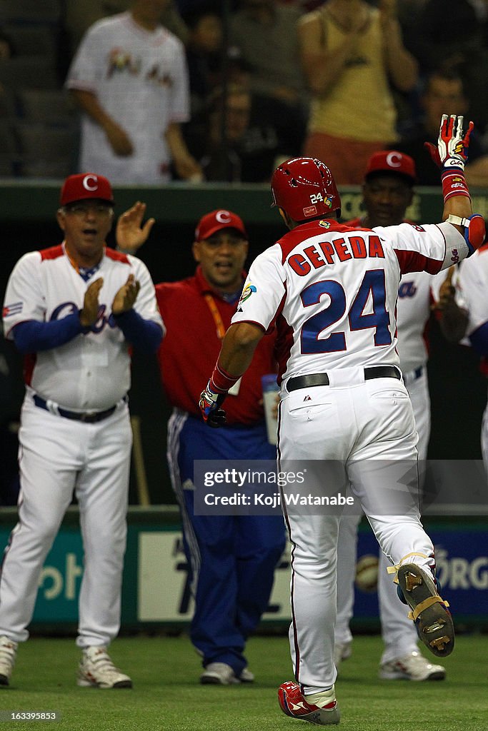 Chinese Taipei v Cuba - World Baseball Classic Second Round Pool 1