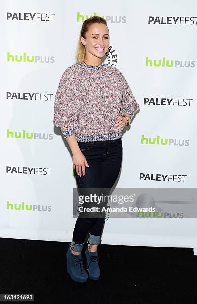 Actress Hayden Panettiere arrives at the 30th Annual PaleyFest: The William S. Paley Television Festival featuring "Nashville" at the Saban Theatre...