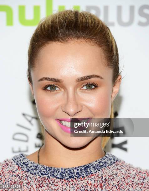 Actress Hayden Panettiere arrives at the 30th Annual PaleyFest: The William S. Paley Television Festival featuring "Nashville" at the Saban Theatre...