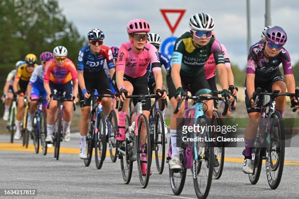 Clara Honsinger of The United States and Team EF Education - Tibco - Svb competes during the 9th Tour of Scandinavia 2023 - Battle Of The North,...