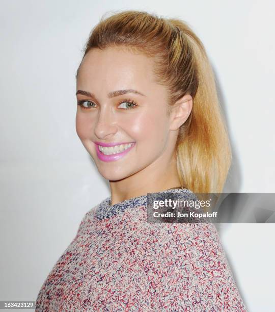 Actress Hayden Panettiere arrives at "Nashville" part of the 30th Annal William S. Paley Television Festival at Saban Theatre on March 9, 2013 in...