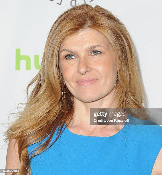 Actress Connie Britton arrives at "Nashville" part of the 30th Annal William S. Paley Television Festival at Saban Theatre on March 9, 2013 in...