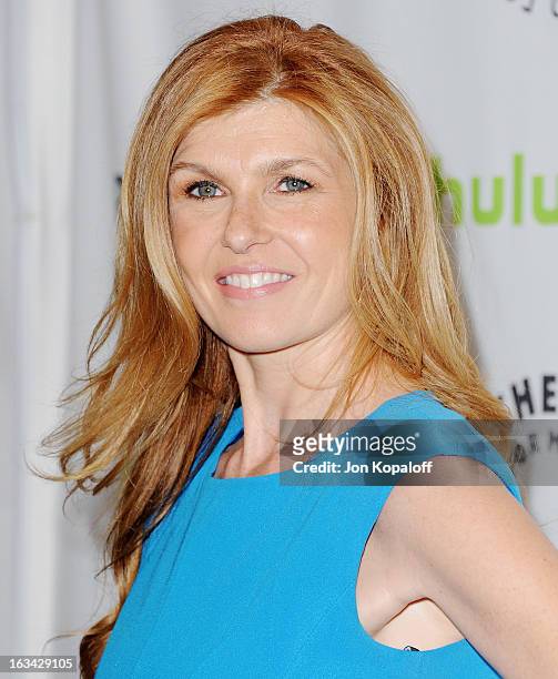 Actress Connie Britton arrives at "Nashville" part of the 30th Annal William S. Paley Television Festival at Saban Theatre on March 9, 2013 in...
