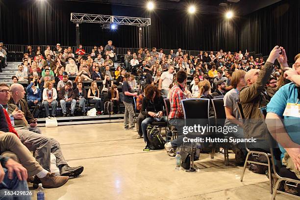 General view of atmosphere at the Much Ado About Much Ado Panel during the 2013 SXSW Music, Film + Interactive Festival at Austin Convention Center...