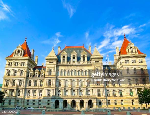 new york state capitol building, albany - albany museum stock pictures, royalty-free photos & images