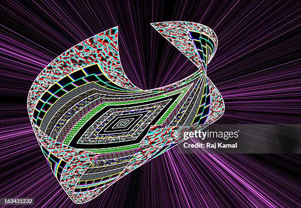 flying carpet abstract digital - flying carpet stock illustrations