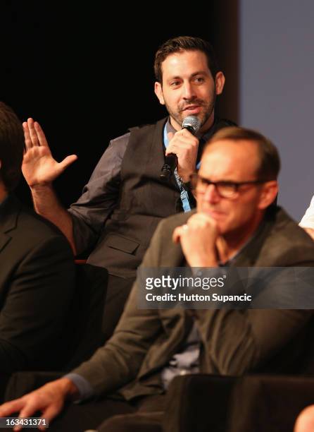 Filmmaker Daniel Kaminsky speaks onstage at the Much Ado About Much Ado Panel during the 2013 SXSW Music, Film + Interactive Festival at Austin...