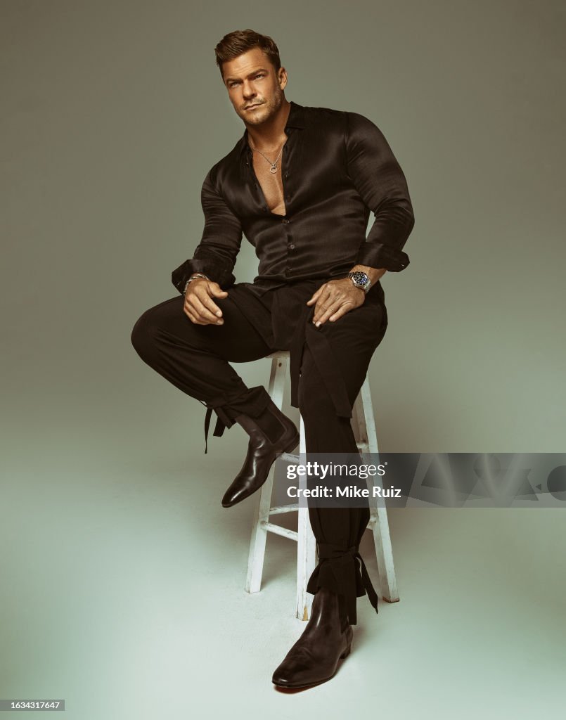 Alan Ritchson Modl Actor Alan Ritchson is photographed for L'Officiel Australia on June ...