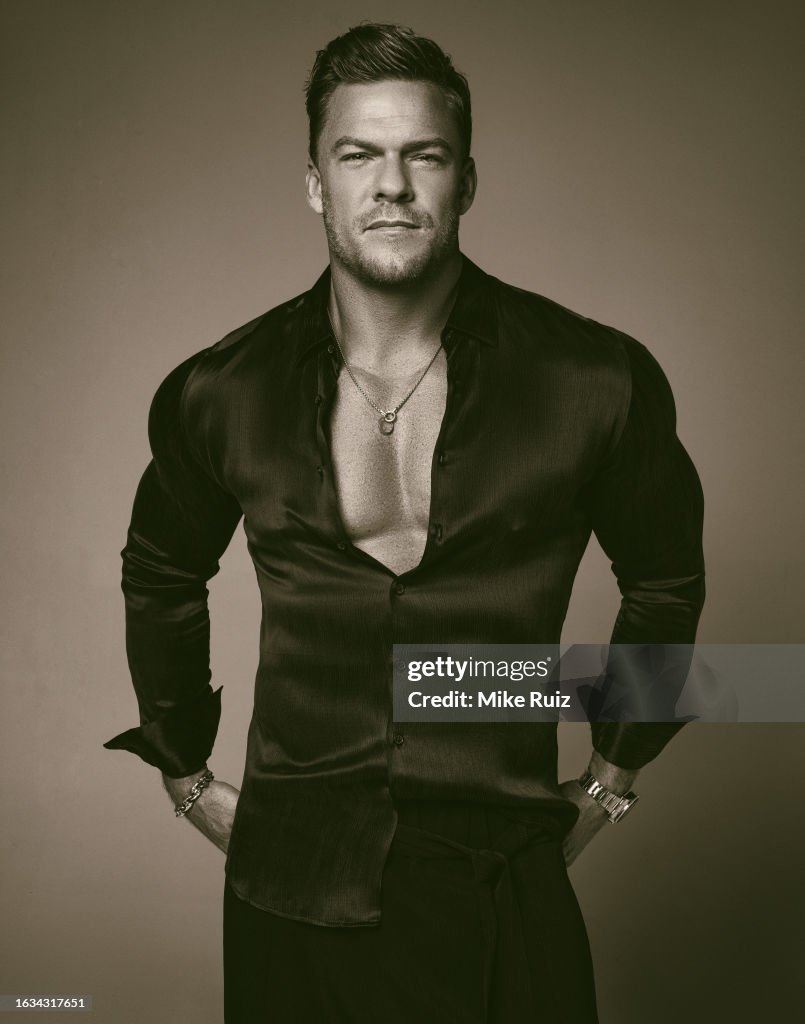 Alan Rittchson Actor Alan Ritchson is photographed for L'Officiel Australia on June ...