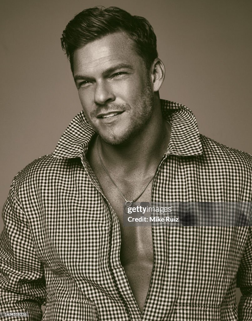 Alan Ritchson C Actor Alan Ritchson is photographed for L'Officiel Australia on June ...