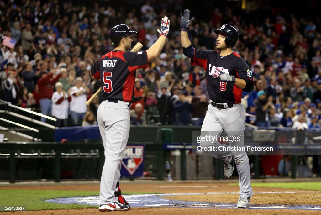 World Baseball Classic - Pool D - United States v Italy