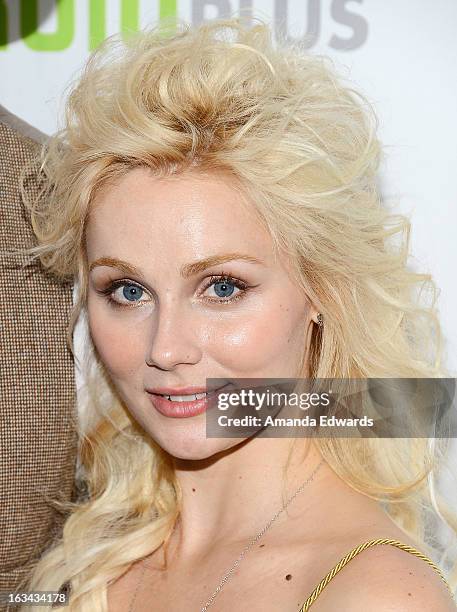 Actress Clare Bowen arrives at the 30th Annual PaleyFest: The William S. Paley Television Festival featuring "Nashville" at the Saban Theatre on...