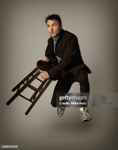 Actor Chris Hardwick is photographed for Photobook Magazine on May 27, 2023 in Los Angeles, California. PUBLISHED IMAGE.