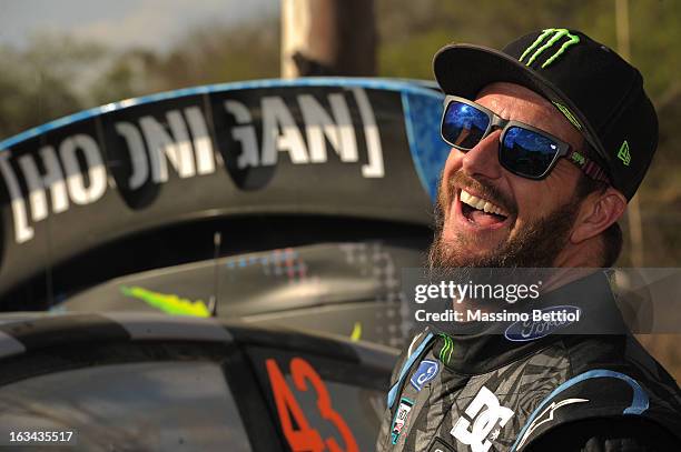 Ken Block of USA portait during Day Two of the WRC Mexico on March 09 , 2013 in Leon , Mexico.