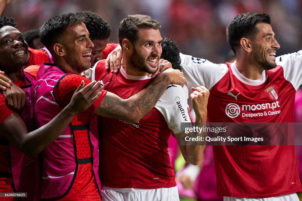 Sporting Braga v Panathinaikos: UEFA Champions League - Play-Off First Leg