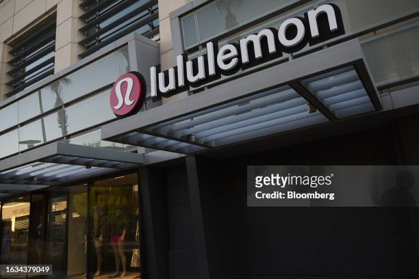 Lululemon store in Las Vegas, Nevada, US, on Saturday, Aug. 26, 2023. Lululemon Athletica Inc. Is scheduled to release earnings figures on August 31....