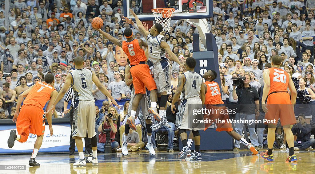 NCAA Basketball-Syracuse @ Georgetown