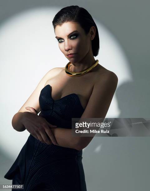 Actor Lauren Cohan is photographed for L'Officiel Australia on March 21, 2023 in New York City.