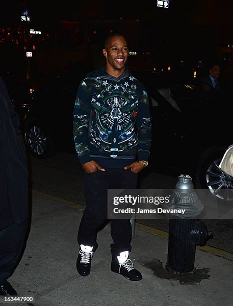 Victor Cruz attends SNL after party at Buddakan on March 10, 2013 in New York City.