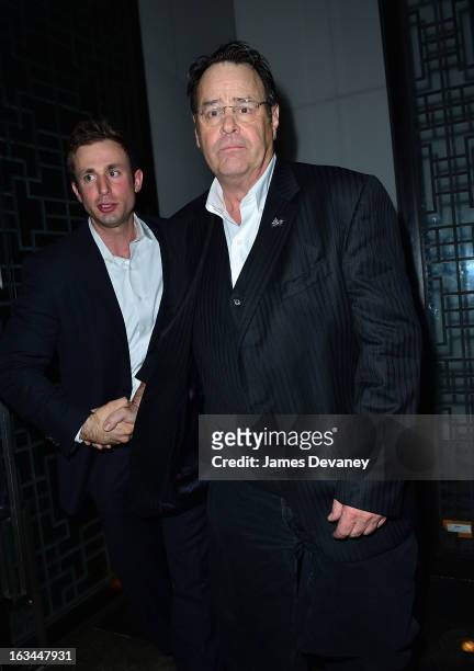 Dan Aykroyd attends SNL after party at Buddakan on March 10, 2013 in New York City.