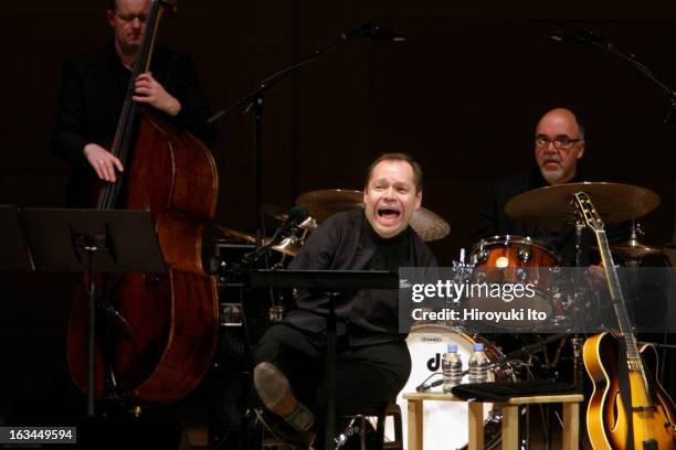 The bass-baritone Thomas Quasthoff performing in the program "An American Songbook" at Carnegie Hall on Wednesday night, March 7th, 2007.This...