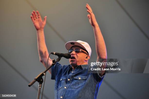 Salif Keita performs on stage at Womadelaide 2013 at Botanic Park on March 10, 2013 in Adelaide, Australia.