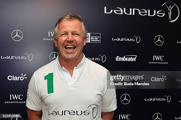 Laureus Academy Member Sean Fitzpatrick poses during day 2 of the 2013 Laureus World Sports Awards on March 9, 2013 in Rio de Janeiro, Brazil.