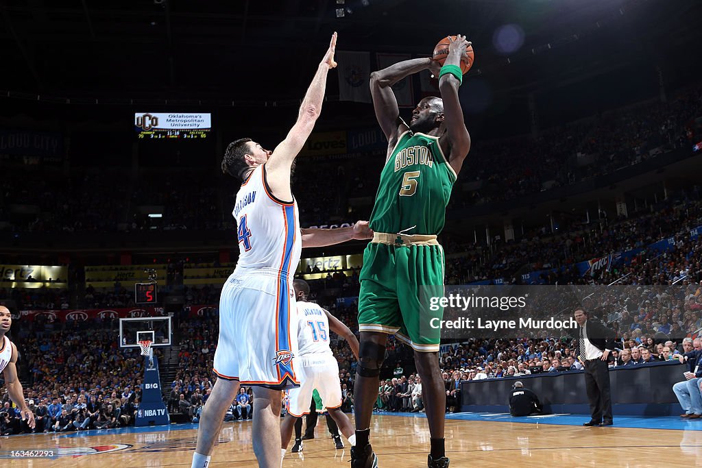 Boston Celtics v Oklahoma City Thunder