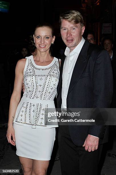 Laureus Academy Member Mika Hakkinen attends the Laureus Welcome Party at the Rio Scenarium during the 2013 Laureus World Sports Awards on March 10,...