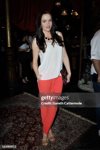 Attends the Laureus Welcome Party at the Rio Scenarium during the 2013 Laureus World Sports Awards on March 10, 2013 in Rio de Janeiro, Brazil.